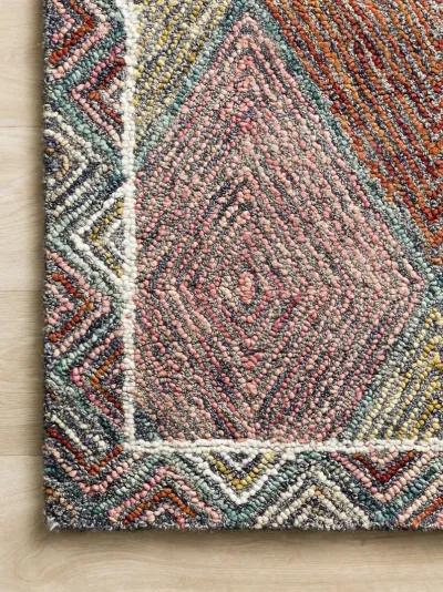 Spectrum SPE02 Turquoise/Fiesta 5' x 7'6" Rug