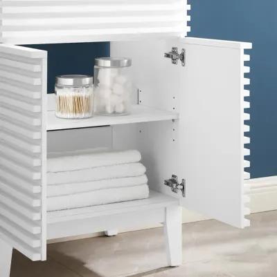 Render Bathroom Vanity Cabinet (Sink Basin Not Included)