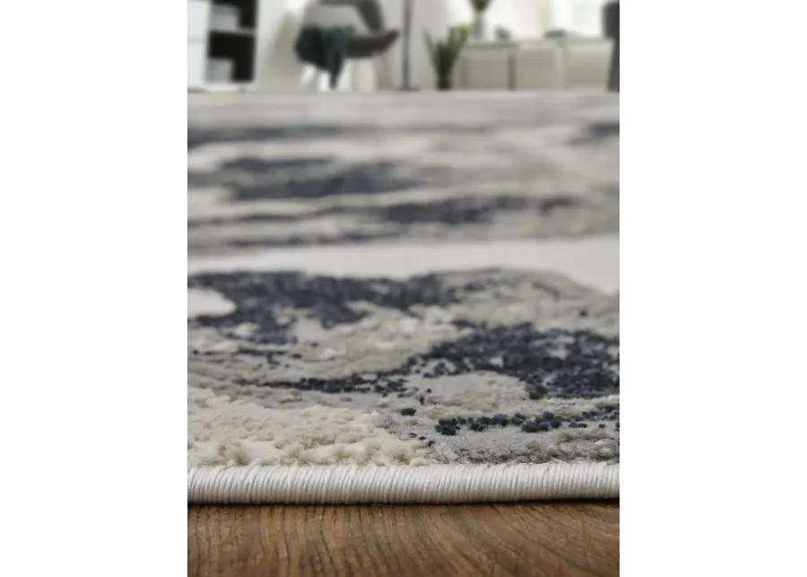 Micah 39LPF 13' x 20' Ivory/Black/Taupe Rug