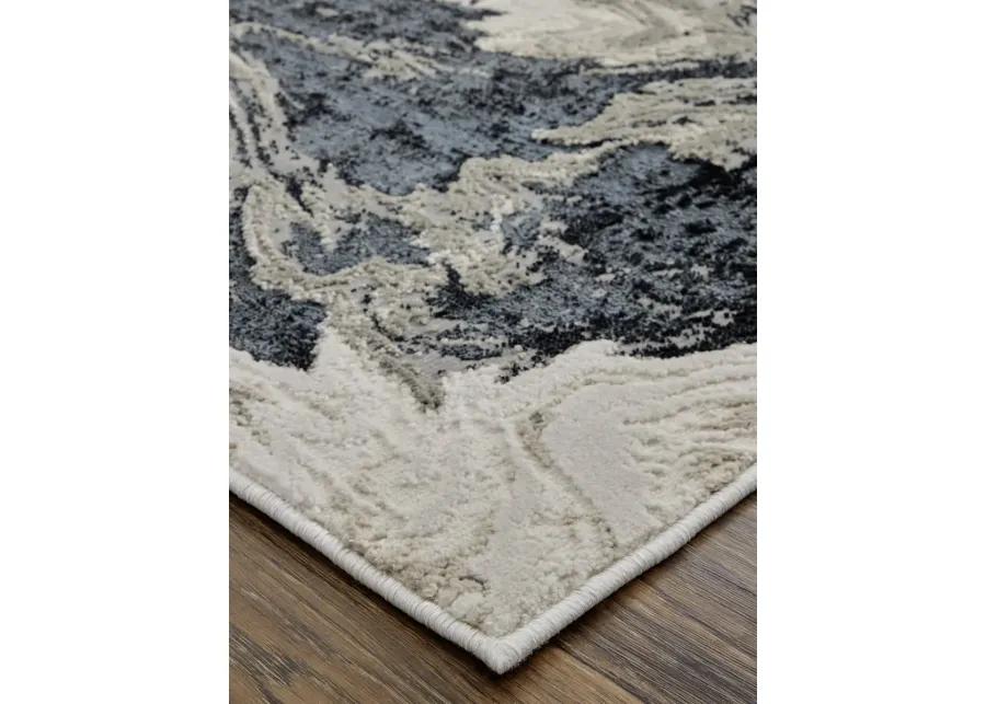 Micah 39LPF 13' x 20' Ivory/Black/Taupe Rug