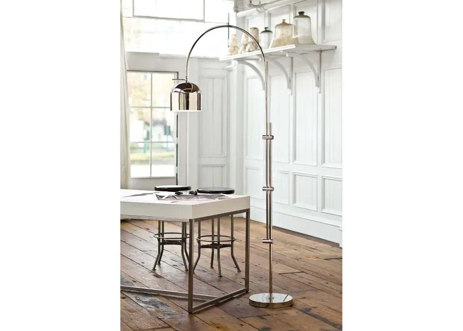 Arc Floor Lamp With Metal Shade