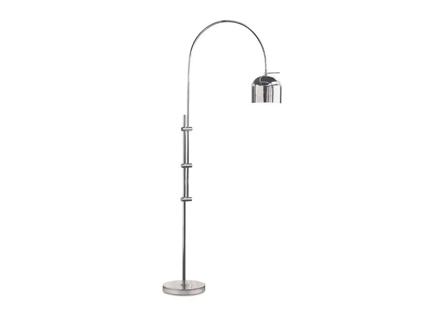 Arc Floor Lamp With Metal Shade