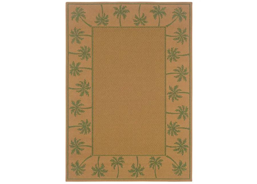 Lanai 3'7" x 5'6" Beige Rug