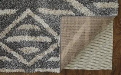 Mynka 39IBF Gray/Ivory 4' x 6' Rug