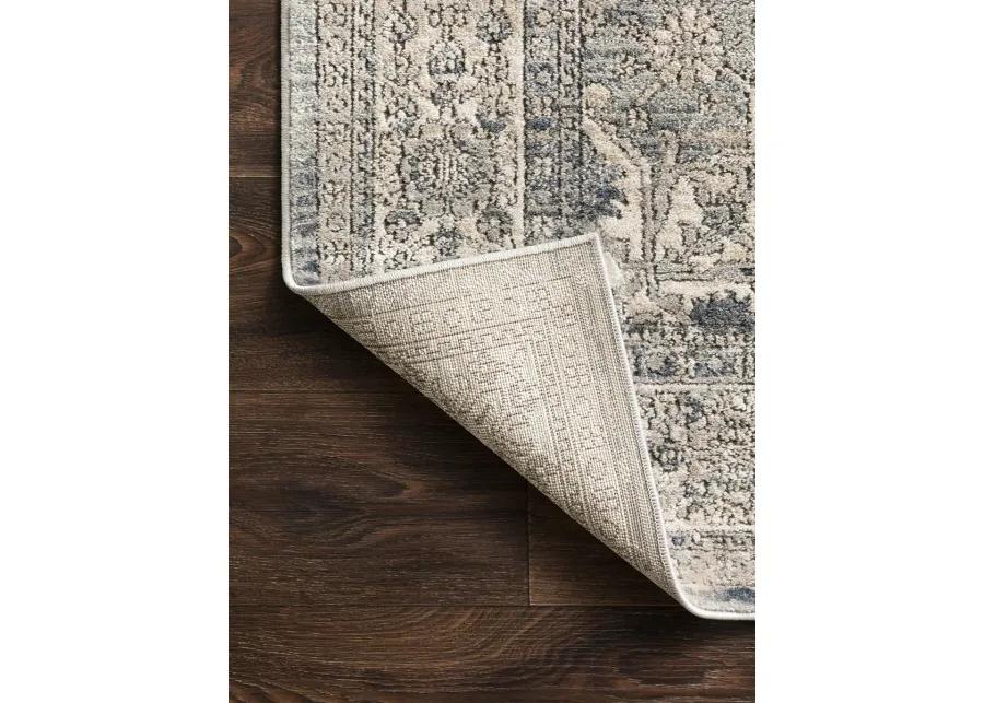 Teagan TEA04 Sky/Natural 3'4" x 5'7" Rug