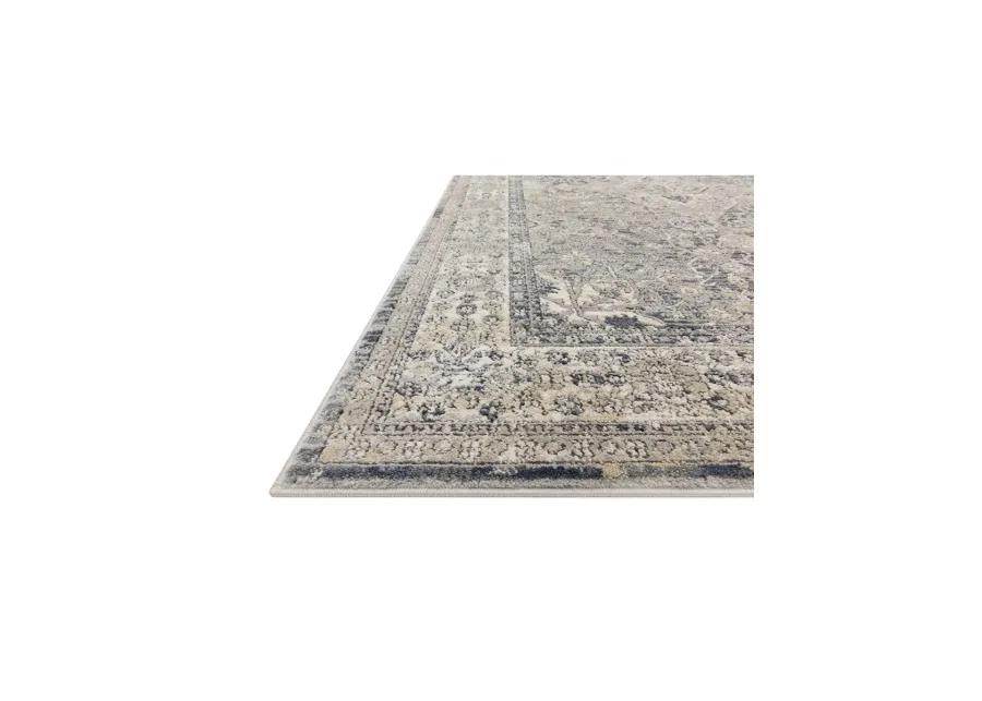 Teagan TEA04 Sky/Natural 3'4" x 5'7" Rug