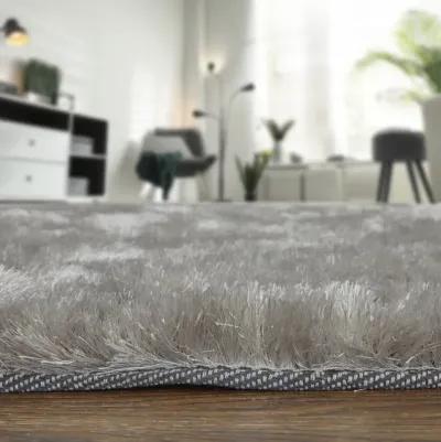 Indochine 4550F Gray/Black 7'6" x 9'6" Rug