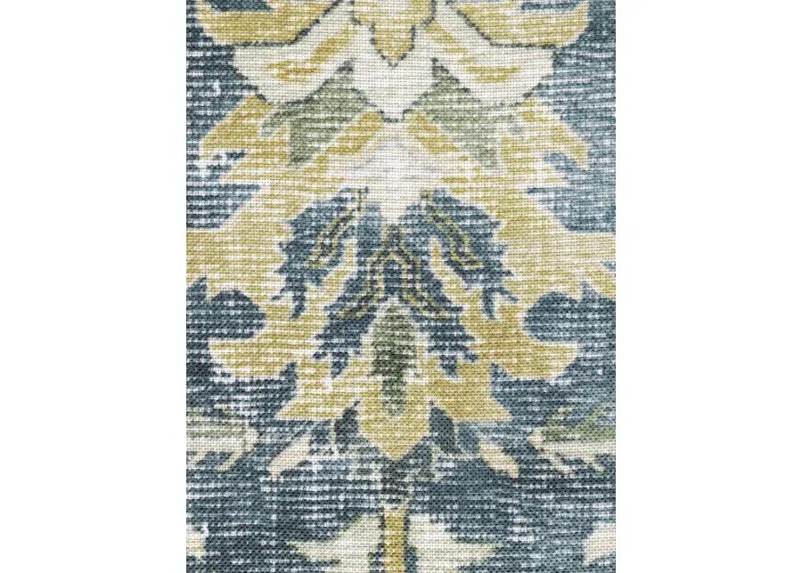 Charleston 7'6" x 10' Blue Rug