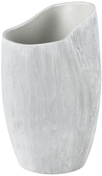 Scribing White Vase