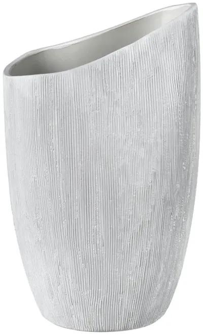 Scribing White Vase