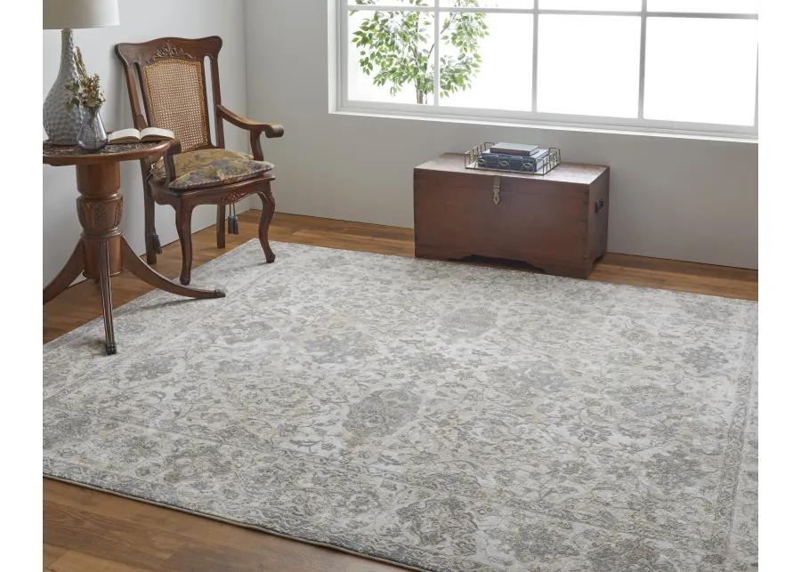 Celene 39L0F Ivory/Tan/Gray 2'6" x 8' Rug