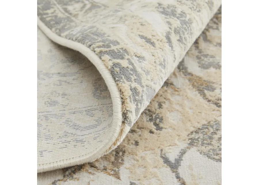 Celene 39L0F Ivory/Tan/Gray 2'6" x 8' Rug