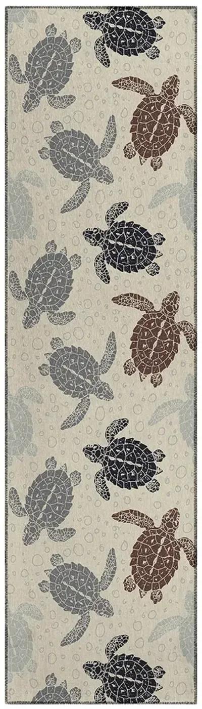 Seabreeze SZ13 Beige 2'3" x 7'6" Rug