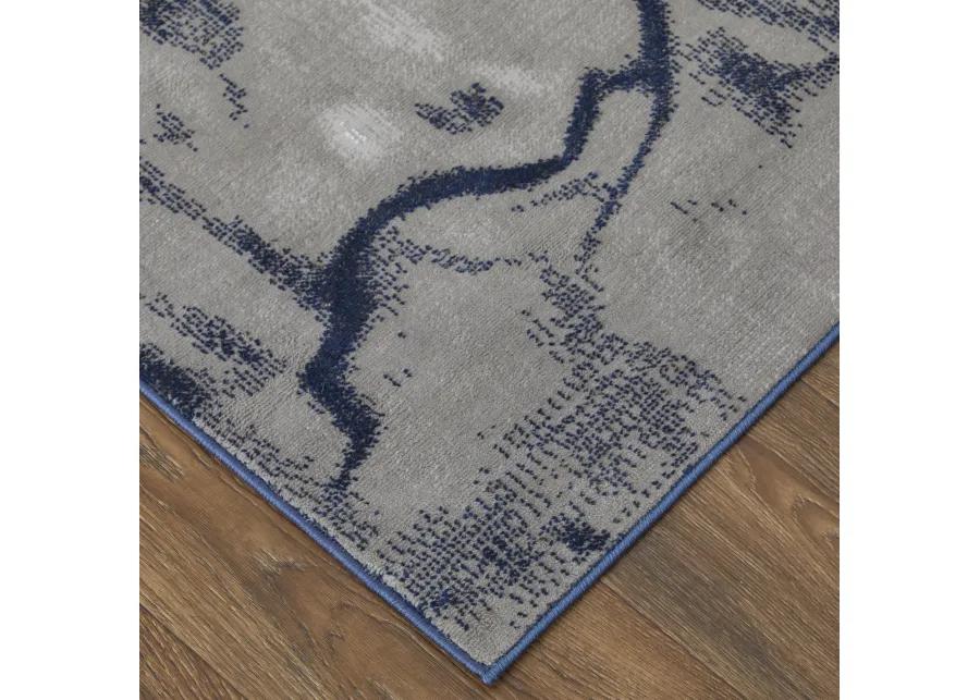 Gaspar 39KTF Blue/Gray/Ivory 10'4" x 13'6" Rug