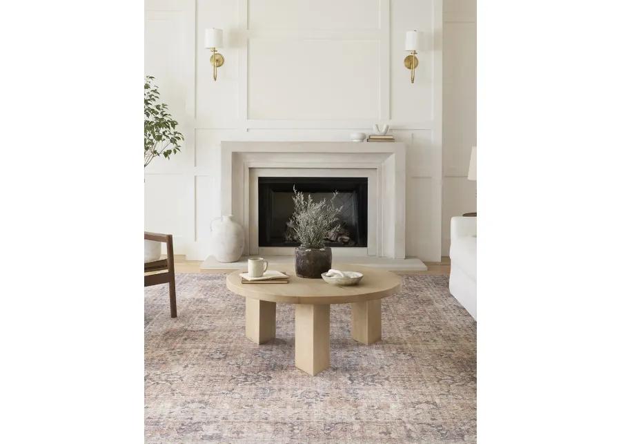 Skye SKY01 Blush/Grey 5' x 7'6" Rug