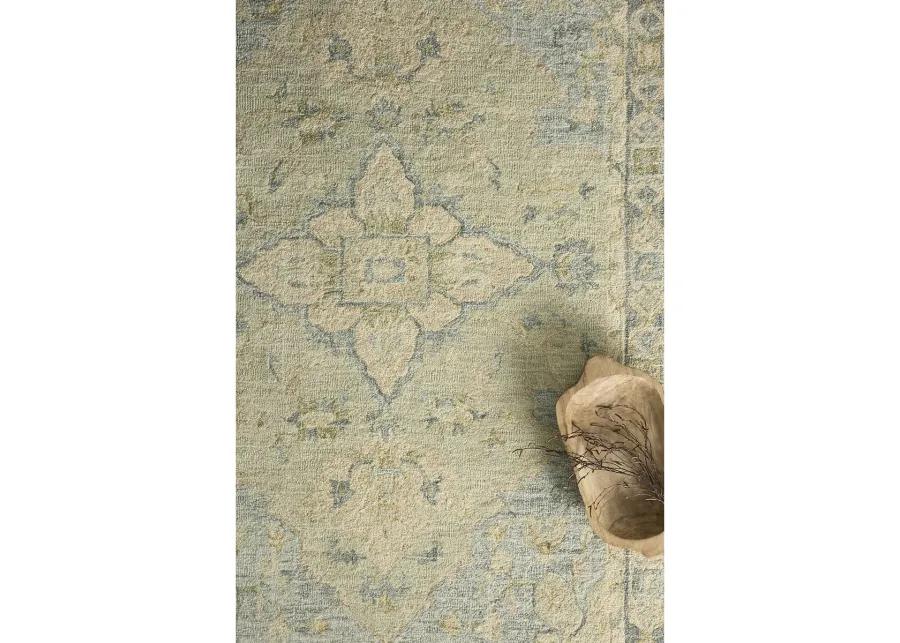 Julian JI07 Seafoam Green/Spa 2'6" x 7'6" Rug