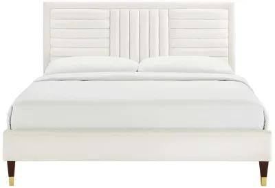 Modway - Sofia Channel Tufted Performance Velvet Full Platform Bed