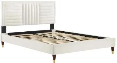 Modway - Sofia Channel Tufted Performance Velvet Full Platform Bed