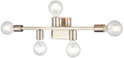 Attune Silver Vanity Light