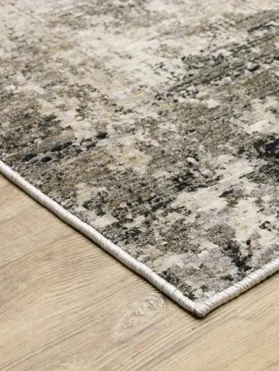 Nebulous 6'7" x 9'6" Beige Rug