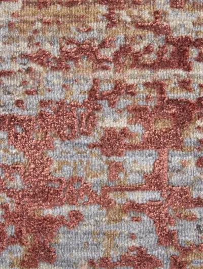 Pryor 39NGF 5' x 8' Red/Gray/Blue Rug