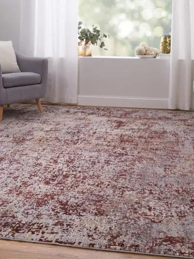 Pryor 39NGF 5' x 8' Red/Gray/Blue Rug