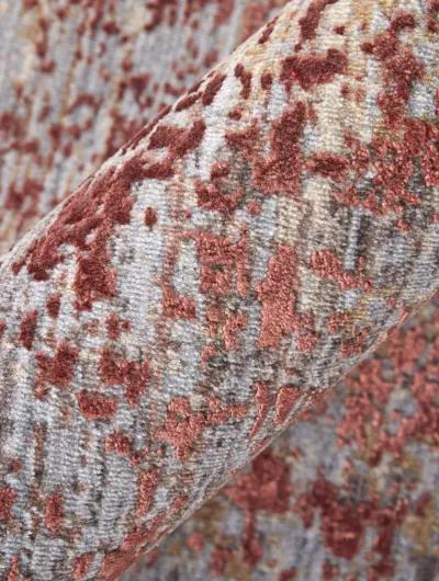 Pryor 39NGF 5' x 8' Red/Gray/Blue Rug