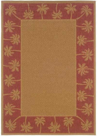 Lanai 3'7" x 5'6" Beige Rug