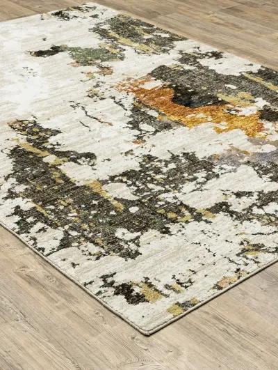 Evolution 3'3" x 5'2" Beige Rug