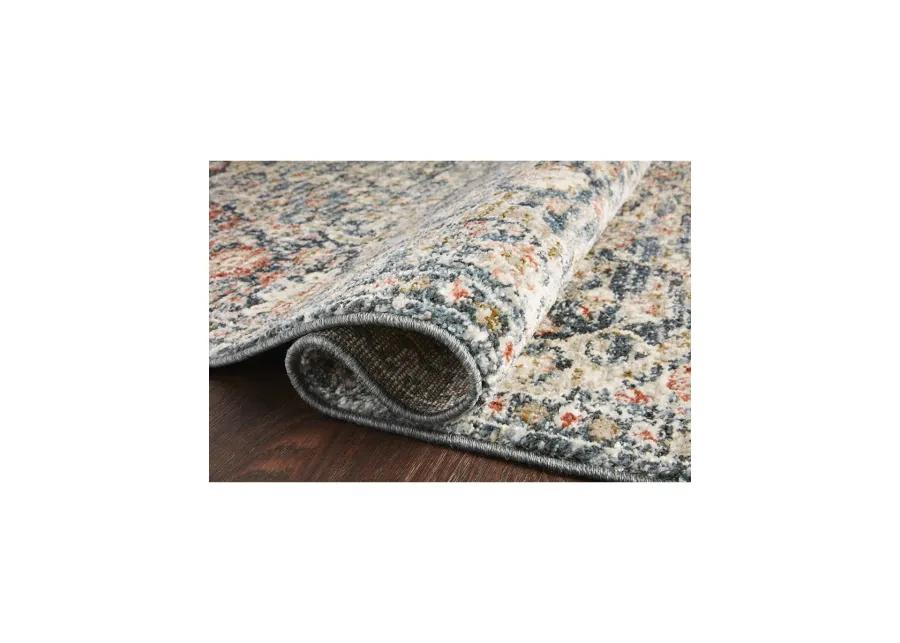 Saban SAB02 Blue/Spice 7'10" x 10' Rug