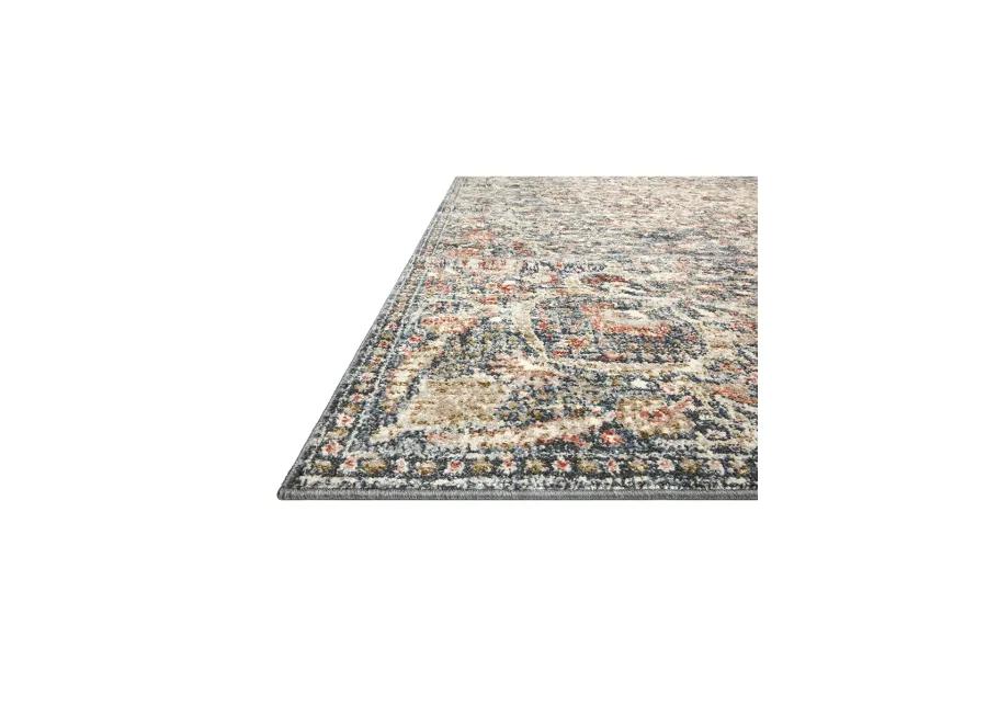 Saban SAB02 Blue/Spice 7'10" x 10' Rug