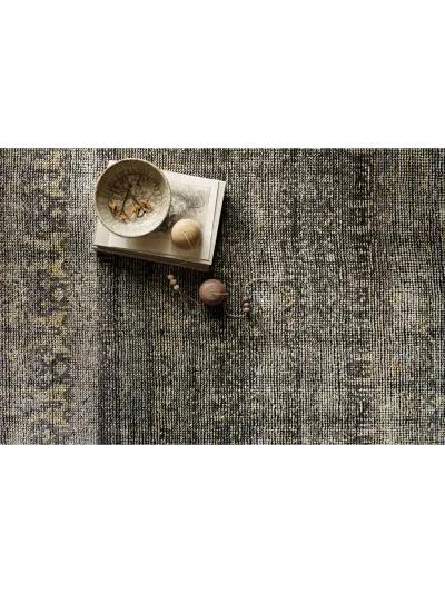 Amara AMM03 Charcoal/Lagoon 4' x 6' Rug