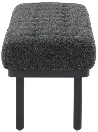 Belen Kox Elegant Boucle Midcentury Bench, Belen Kox