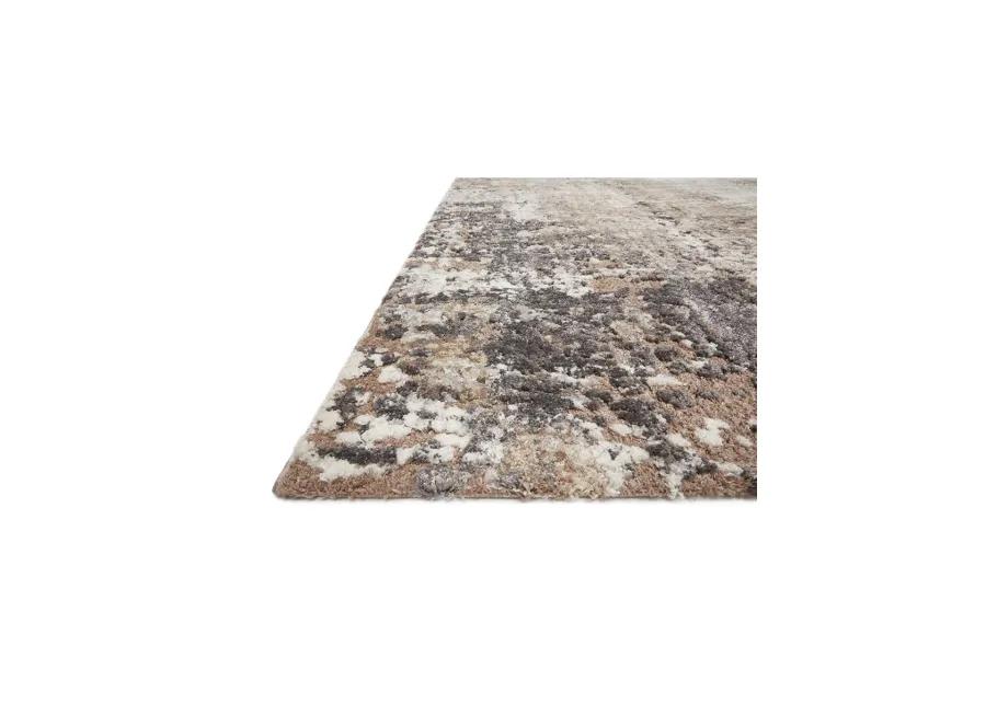 Theory THY04 Taupe/Grey 5'3" x 7'8" Rug