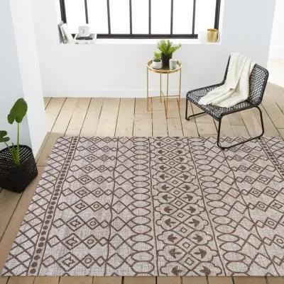 Kafel Tribal Bohemian Indoor/Outdoor Area Rug