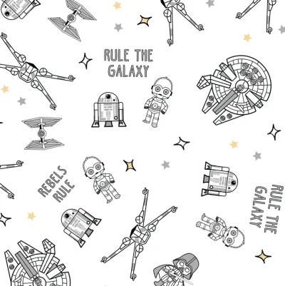 Lambs & Ivy Star Wars Signature Rebels Rule Cotton Fitted Crib/Toddler Sheet