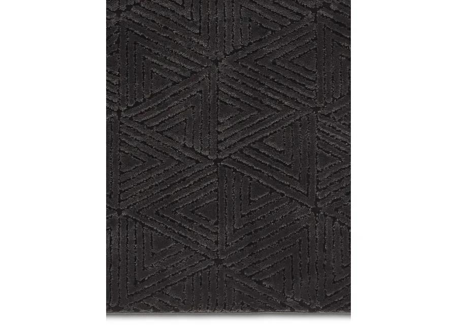 Calix By Nikki Chu Ziazan Black 5' x 7' Rug