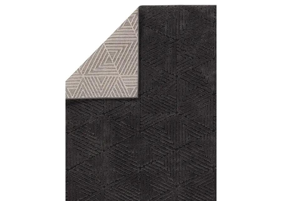 Calix By Nikki Chu Ziazan Black 5' x 7' Rug