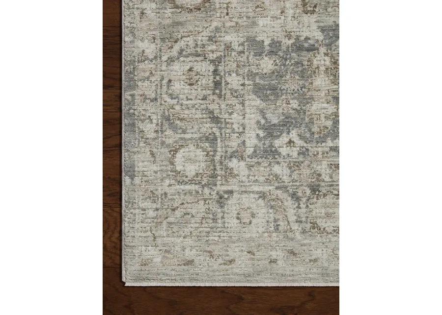 Honora Slate/Beige 2'7" x 8'0" Runner Rug by Amber Lewis x Loloi