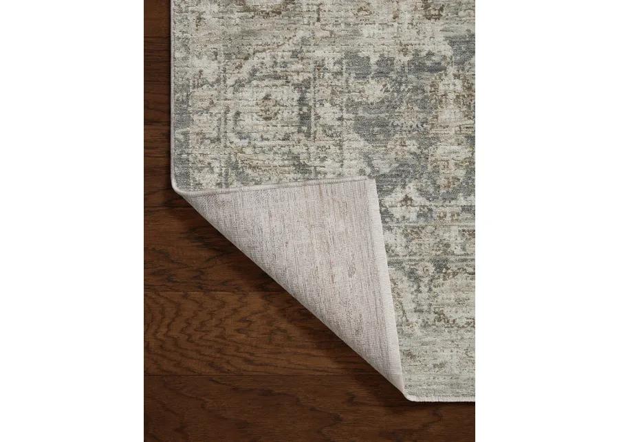 Honora Slate/Beige 2'7" x 8'0" Runner Rug by Amber Lewis x Loloi