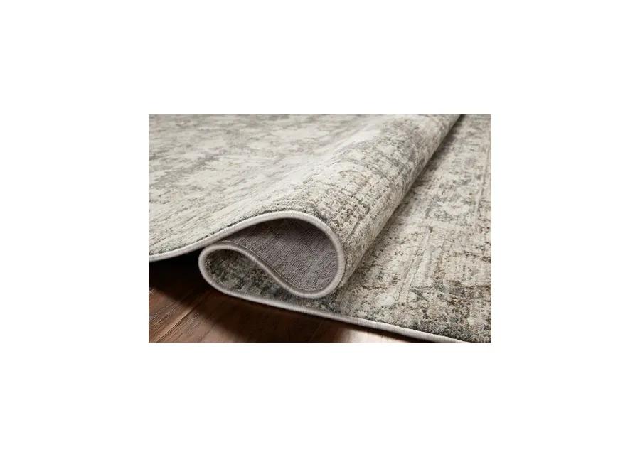 Honora Slate/Beige 2'7" x 8'0" Runner Rug by Amber Lewis x Loloi