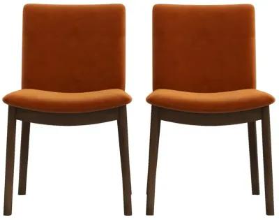 Ashcroft Furniture Co Laura Mid-Century Modern Solid Wood Dining Chair (Set of 2)