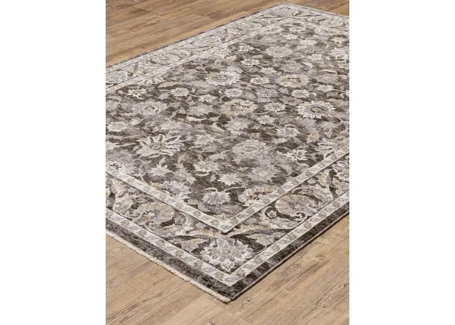 Maharaja 6'7" x 9'6" Char Rug