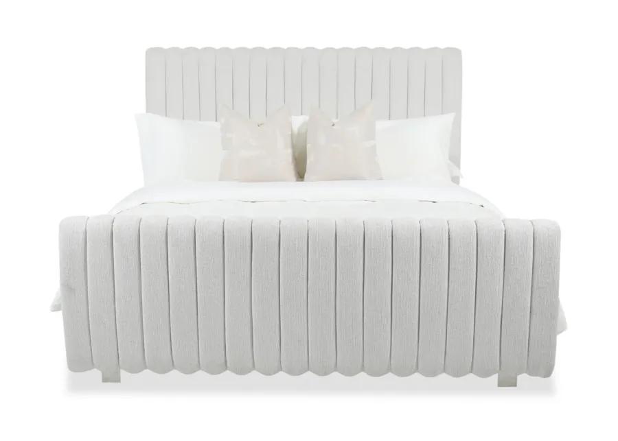 Silhouette California King Panel Bed