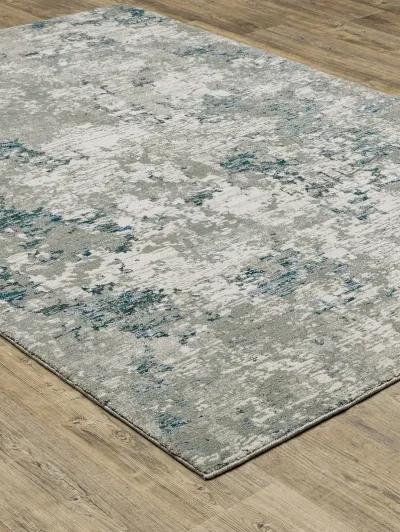 Evolution 2'3" x 8' Grey Rug