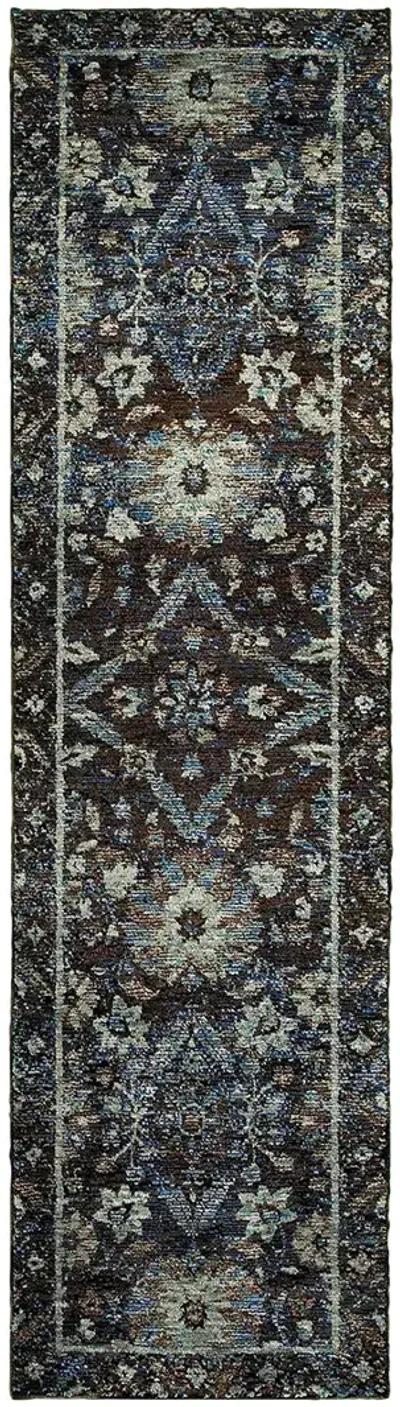 Andorra 10' x 13'2" Navy Rug