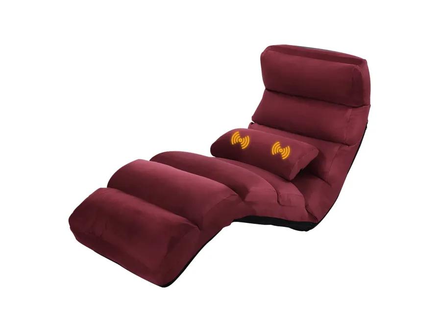 Stylish  Folding Lazy Sofa Chair with Pillow