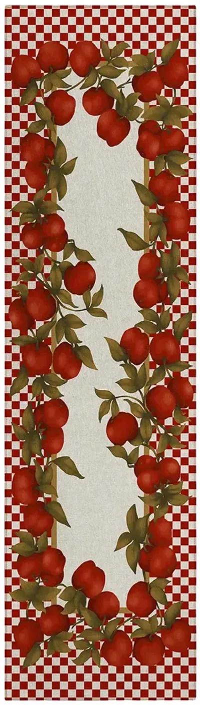 Kendall KE9 Red 2'3" x 7'6" Rug