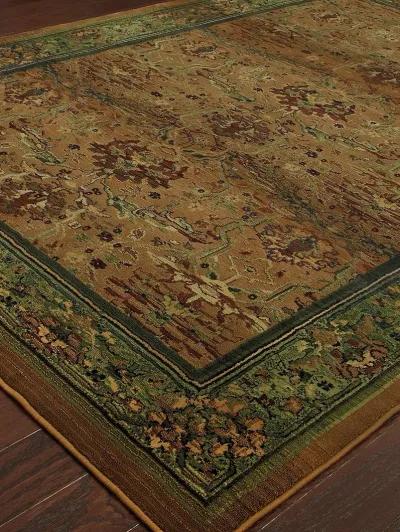 Kharma 6'7" x 9'1" Green Rug