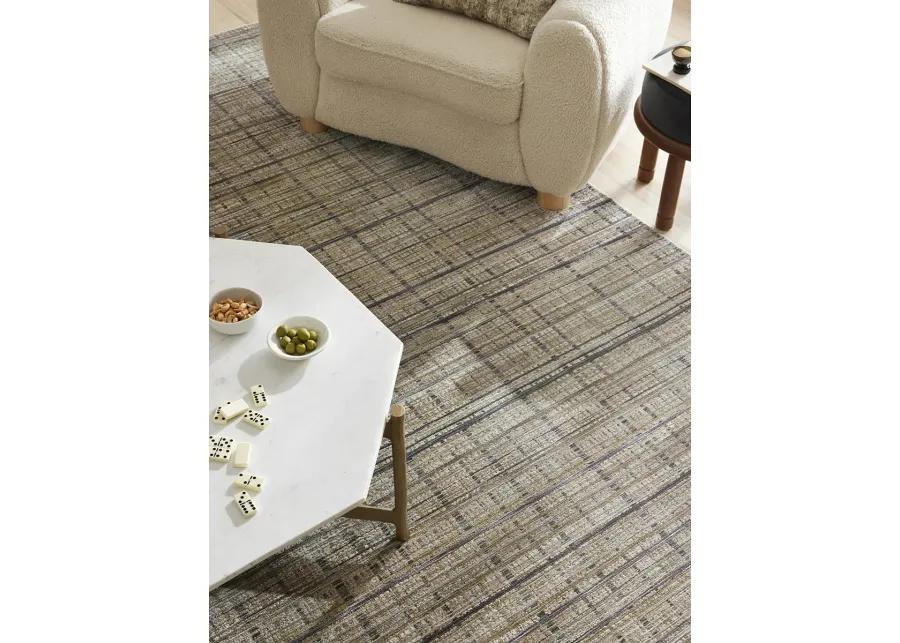 Soho SOH04 Pebble/Charcoal 5'3" x 7'9" Rug